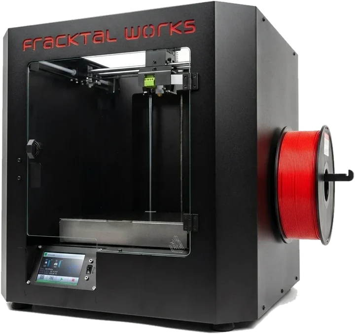 The Fracktal Julia 3D printer.